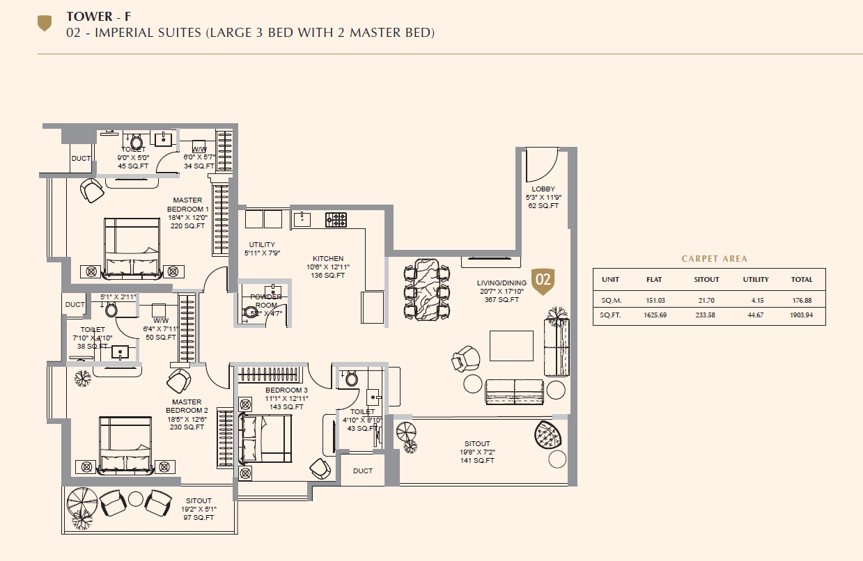 24K Sereno Building F