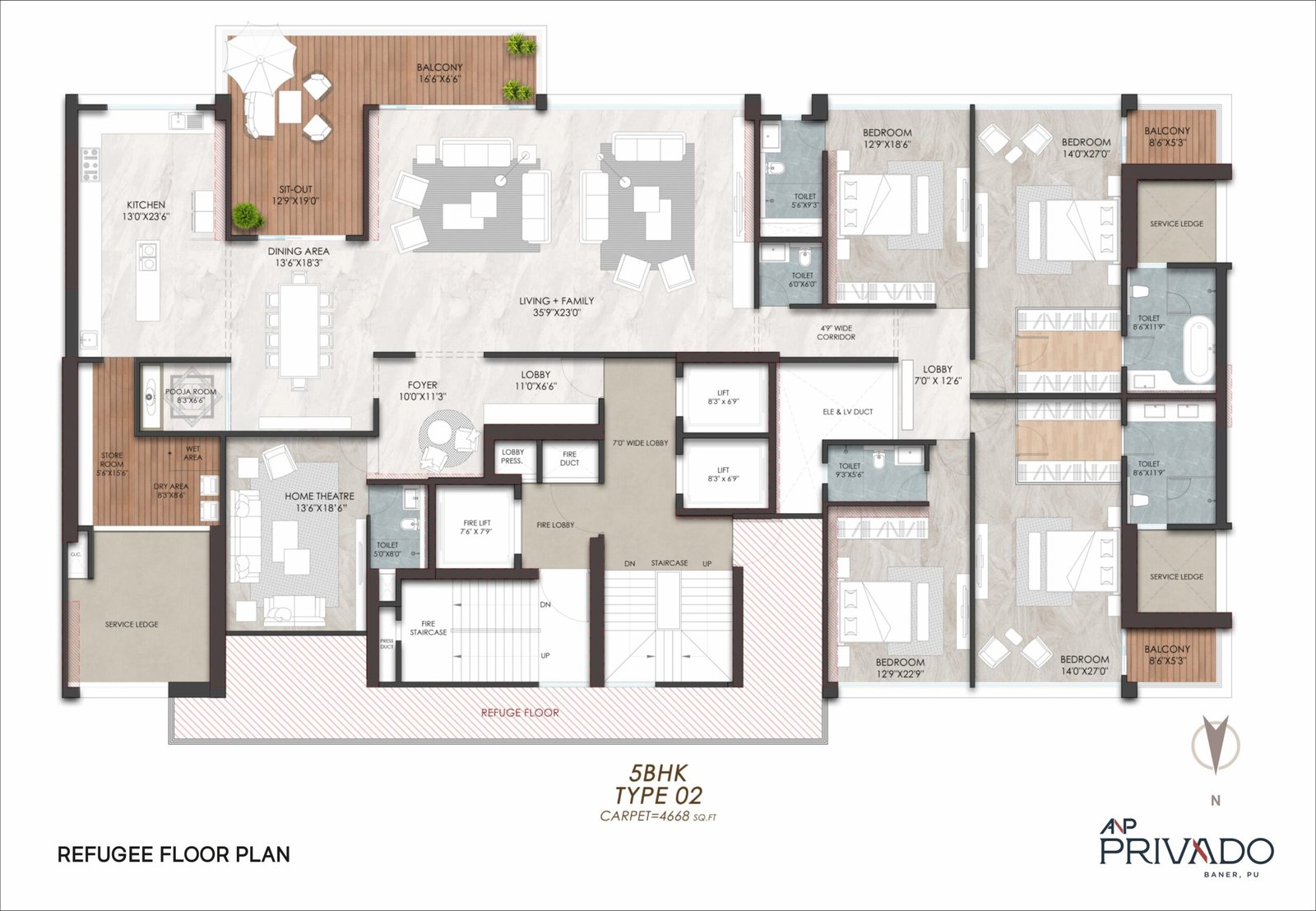 ANP Privado_5BHK Plans-images-1