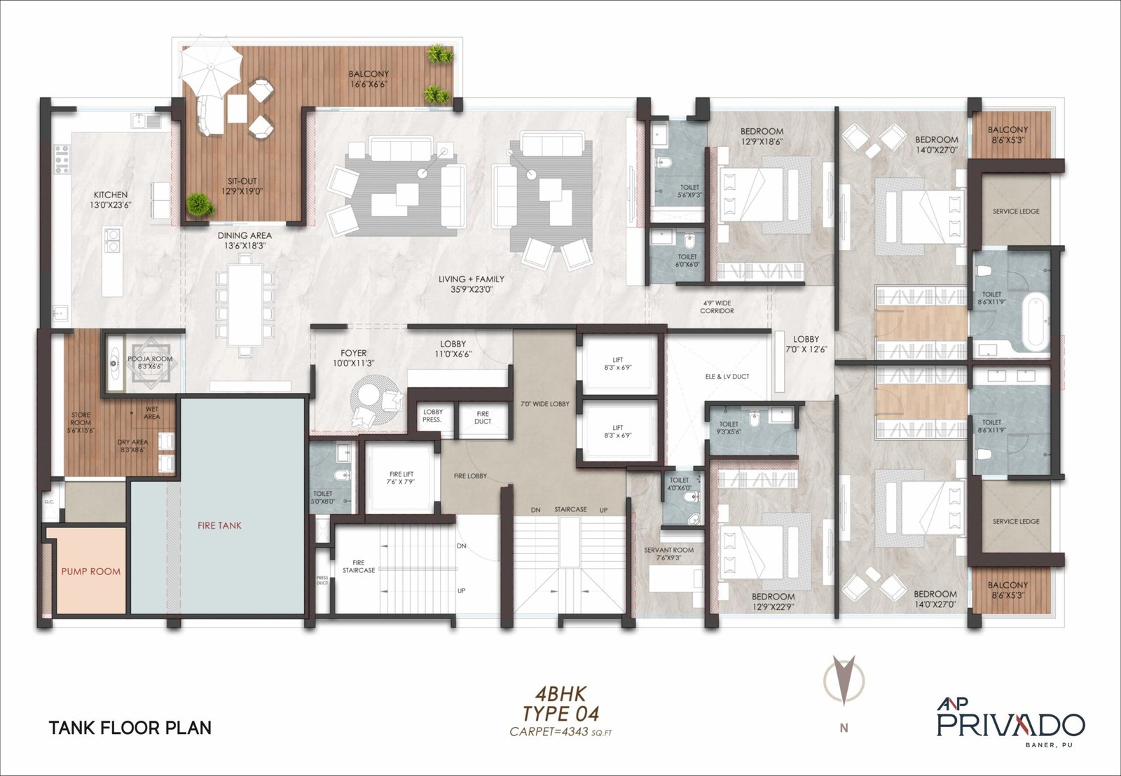 ANP Privado_5BHK Plans-images-2